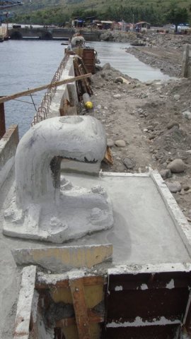 Mooring Bollard Installed